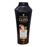 شامپو گلیس مشکی ترمیم‌کننده موی خشک و آسیب‌دیده شدید 50۰ میل GLISS REPAIR